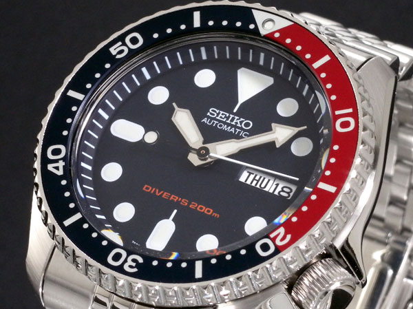セイコー SEIKO ダイバー 腕時計 自動巻き メンズ SKX009K2