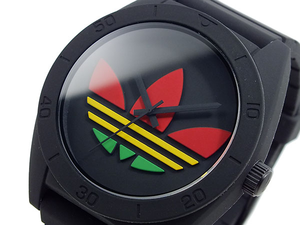 アディダス ADIDAS サンティアゴ 腕時計 ADH2789 ブラック×ラスタ