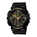 【国内正規品】 G-SHOCK Gショック GA-100CF-1A9JF カシオ CASIO ジーショック メンズ アナログ ブラック 20気圧防水 無機ガラス 樹脂ベルト【送料無料】