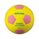 ミカサ(MIKASA) スマイルサッカーボール 4号 イエロー×ピンク SF4JYP【送料無料】