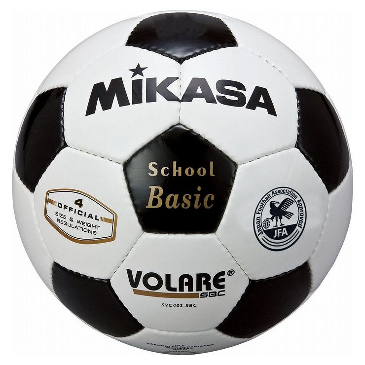ミカサ(MIKASA) サッカーボール 検定球4号 ホワイト×ブラック SVC402SBC 【カラー】ホワイト×ブラック安売り サッカー 用品 セール