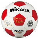 ミカサ(MIKASA) サッカーボール 検定球5号 ホワイト×レッド SVC502SBC 【カラー】ホワイト×レッド【送料無料】