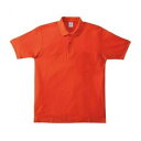MAXIMU(マキシマム) CVC鹿の子ドライポロシャツ MS3113 13 オレンジ【送料無料】