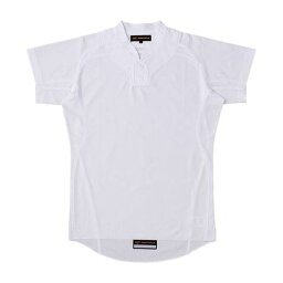 ZETT(ゼット) PROSTATUS 立衿ユニフォームシャツ(プルオーバースタイル) ホワイト BU515PST 1100 サイズ:S 野球&ソフト
