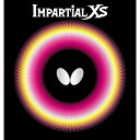 バタフライ(Butterfly) 表ラバー IMPARTIAL XS(インパーシャルXS) 00420 【カラー】レッド 【サイズ】MAX