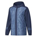adidas(アディダス) HM デニム裏トリコット起毛ジップアップパーカー M DUP66 【カラー】ナイトマリン 【サイズ】J/M