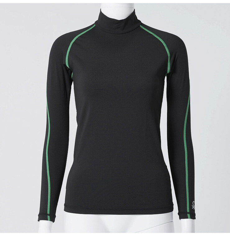 BENETTON ベネトン インタートップス ヨガ スポーツ ジム ウェア スポーツウェア ジムウェア ヨガウェア シャツ 運動 レディース