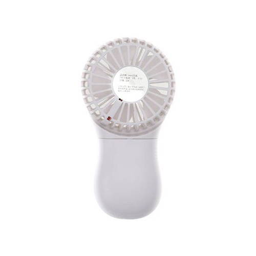 5個 エツミ ハンディファン 電池式 ホワイト