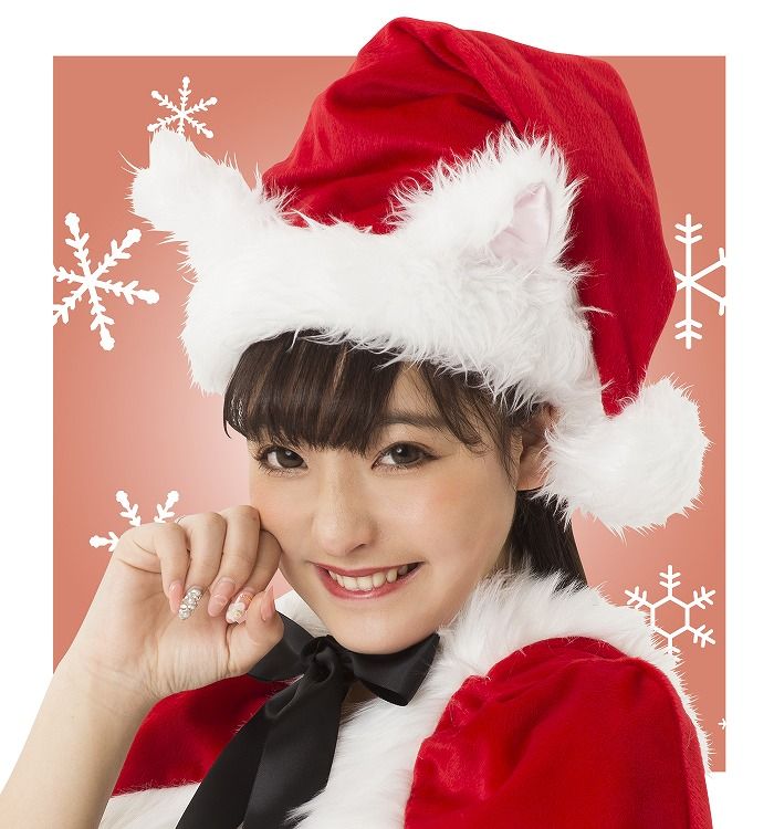 ねこみみサンタ帽子 クリスマス コスプレ コスチューム 衣装 仮装 サンタクロース サンタ コスプレ トナカイ 小物(代引不可)