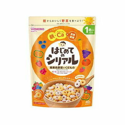 Rakuten - アサヒグループ食品 はじめてのシリアル 緑黄色野菜とくだもの 40g ベビーフード