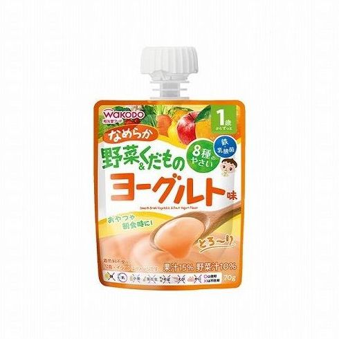 樂天商城 - アサヒグループ食品 1歳からのMYジュレドリンク なめらか野菜&くだものヨーグルト味 70g