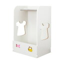 おかたづけしたくなるハンバーラック 女の子用 【完成品】 (代引不可)|詳細画像