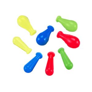 （まとめ）カラーシリコン乳豆10ml 赤 5個入【×3セット】 (代引不可)