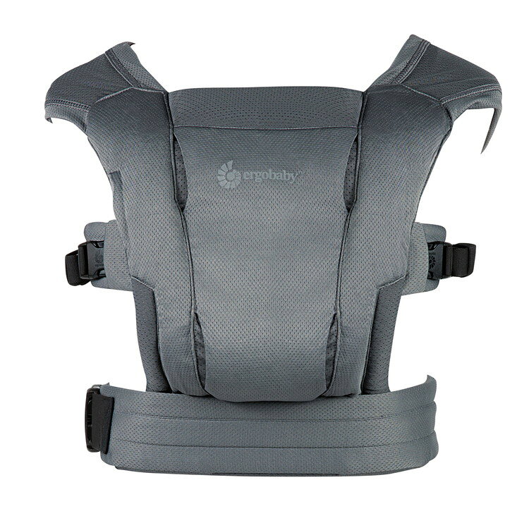 リコメン堂ファッション館のErgobaby EBC EMBRACE Soft Air ウォッシュドブラック 抱っこひも エルゴベビー 新生児 エンブレース ソフトエア 抱っこ紐 ベビーキャリア エルゴ ベビー キャリア ベビーグッズ プレゼント【送料無料】｜アングル2