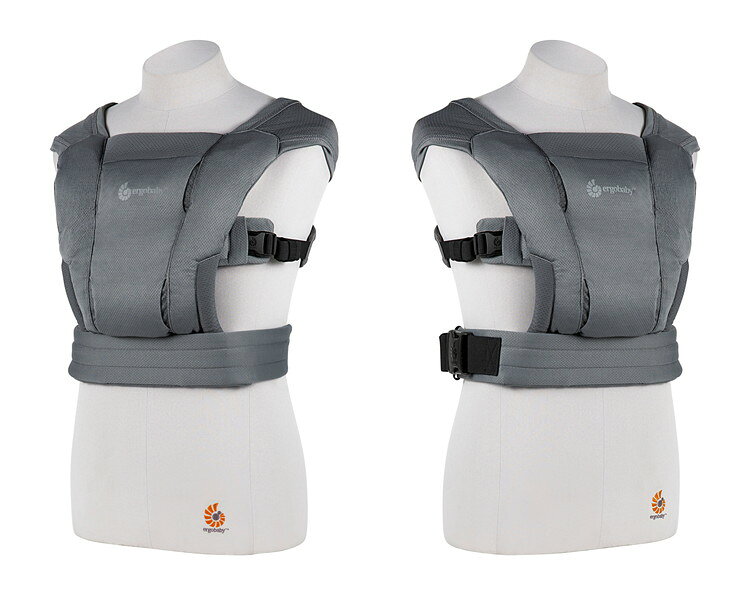 リコメン堂ファッション館のErgobaby EBC EMBRACE Soft Air ウォッシュドブラック 抱っこひも エルゴベビー 新生児 エンブレース ソフトエア 抱っこ紐 ベビーキャリア エルゴ ベビー キャリア ベビーグッズ プレゼント【送料無料】｜アングル3