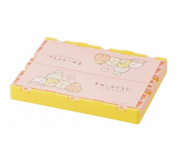 スケーター 収納ボックス 折りたたみ コンテナボックス S すみっコぐらし CTO1 コンテナ 収納 ケース 折り畳み 入れ物 片付け 整理整頓 スタッキング 積み重ね コンパクト [3]