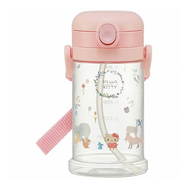 スケーター ベビー用 ストロー付マグカップ マグボトル 370ml ハローキティ フォレストフレンズ KSHW2N 持ち運び キッズ ベビー 赤ちゃん 子ども 子供 キャラクター かわいい 可愛い【送料無料】