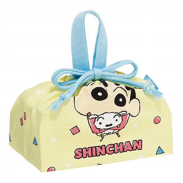 スケーター ランチ巾着 弁当箱 巾着袋しんちゃん23 KB7 キャラクター かわいい 可愛い 女の子 男の子 子供 プレゼント Skater
