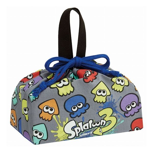 樂天商城 - スケーター ランチ巾着 弁当箱 巾着袋 スプラトゥーン3 KB7 Skater