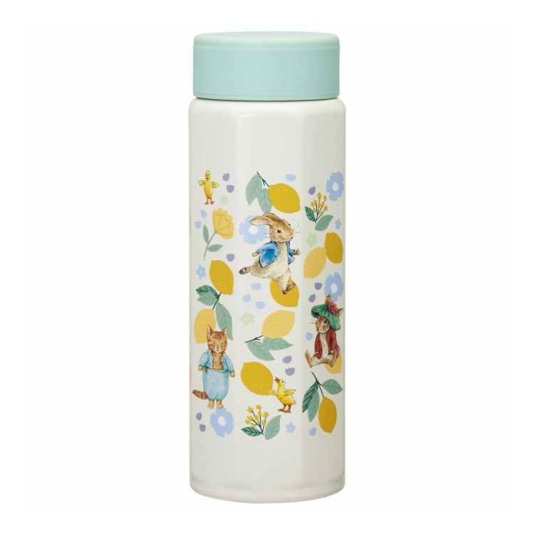 ピーターラビット シトロン柄 八角形 ステンレス マグ ボトル 水筒 500 ml 直飲み 保温 保冷 おしゃれ STO5 キャラクター スケーター skater【送料無料】
