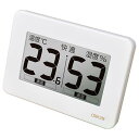 CRECER 超大画面デジタル温湿度計 CR-3000W【送料無料】