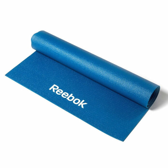 Reebok リーボック ヨガマット 4mm ブルー RAYG-11022BL フィットネス トレーニング ヨガ