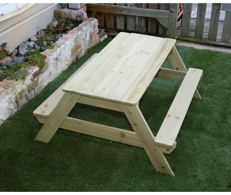 リコメン堂ファッション館の天然木 サンドテーブル ※砂別売り 砂場テーブル 砂あそび 砂場 サンドボックス 砂遊び 水遊び テーブル サンドボックス(代引不可)【送料無料】｜アングル2