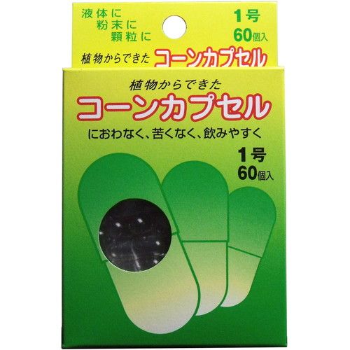 乐天商城 - 食品用コーンカプセル 1号 60個