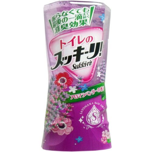 樂天商城 - アース製薬 トイレのスッキーリ!Sukki-ri! アロマラベンダーの香り 400mL