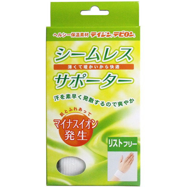 【発売元:ハヤシ・ニット】●汗を素早く発散するので爽やか!●薄くて暖かいから快適!●肌とふれあってマイナスイオン発生!●オールシーズン快適なサポーターです!●マイナスイオンが1000から2000コも発生する森林浴は、カラダにもっとも良い環境をつくると言われています。身につけるだけでこの環境をつくる驚きの素材、テビロンを使い、汗をためない保温効果でオールシーズン、やさしくカラダをいたわります。・個装サイズ:95X190X25mm・個装重量:約30g・内容量:1枚・製造国:日本【品質表示】・ポリエステル54%・ポリ塩化ビニル25%・ポリウレタン21%【使用上の注意】・使用中にかゆみ、かぶれ等がありましたら、一時使用を中止し、医師または薬剤師にご相談ください。・弾性繊維を使用しているため、商品ごとに若干の寸法違いが生じることがありますが、着用にはまったく問題ございません。・火気には近付けないでください。・乾燥機、アイロン、塩素系漂白剤は絶対に使用しないでください。※メーカーの都合によりパッケージ、内容等が変更される場合がございます。当店はメーカーコード（JANコード）で管理をしている為それに伴う返品、返金等の対応は受け付けておりませんのでご了承の上お買い求めください。【送料について】北海道、沖縄、離島は送料を頂きます。【発売元:ハヤシ・ニット】●汗を素早く発散するので爽やか!●薄くて暖かいから快適!●肌とふれあってマイナスイオン発生!●オールシーズン快適なサポーターです!●マイナスイオンが1000から2000コも発生する森林浴は、カラダにもっとも良い環境をつくると言われています。身につけるだけでこの環境をつくる驚きの素材、テビロンを使い、汗をためない保温効果でオールシーズン、やさしくカラダをいたわります。・個装サイズ:95X190X25mm・個装重量:約30g・内容量:1枚・製造国:日本【品質表示】・ポリエステル54%・ポリ塩化ビニル25%・ポリウレタン21%【使用上の注意】・使用中にかゆみ、かぶれ等がありましたら、一時使用を中止し、医師または薬剤師にご相談ください。・弾性繊維を使用しているため、商品ごとに若干の寸法違いが生じることがありますが、着用にはまったく問題ございません。・火気には近付けないでください。・乾燥機、アイロン、塩素系漂白剤は絶対に使用しないでください。