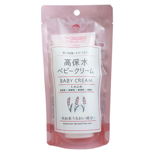アサヒグループ食品 和光堂 ミルふわ 高保水ベビークリーム 顔・からだ用 70g アサヒグループ食品 和光堂 ミルふわ 高保水ベビークリーム 顔・からだ用 70g