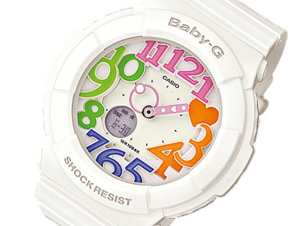 カシオ CASIO ベビーG レディース 腕時計 BGA-131-7B3JF ホワイト 国内正規【送料無料】