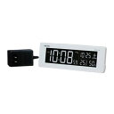 セイコー SEIKO 電波交流式デジタル 目覚まし時計 DL205W ホワイト【楽ギフ_包装】