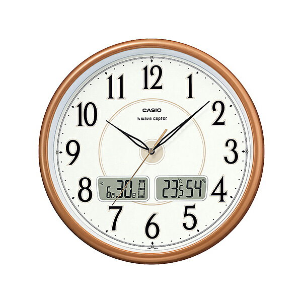 カシオ CASIO 掛時計 メンズ レディース ITM-200J-5JF ライトブラウン国内正規