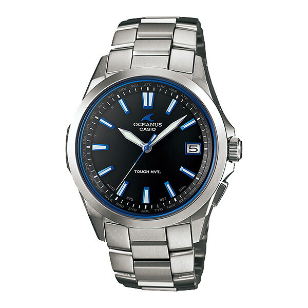 オシアナス 腕時計（メンズ） カシオ CASIO 腕時計 メンズ OCW-S100-1AJF OCEANUS クォーツ ブラック シルバー国内正規【送料無料】