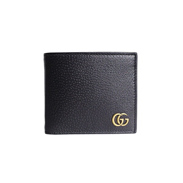 グッチ GUCCI 折財布 メンズ 428725-DJ20T-1000 ブラック【送料無料】