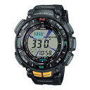 カシオ CASIO 腕時計 メンズ PRG-240-1JF PROTREK クォーツ ブラック 国内 ...