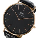 ダニエルウェリントン 腕時計 CLASSIC READING 40 ローズゴールド DW00100129 ブラック ブラック【送料無料】 その1