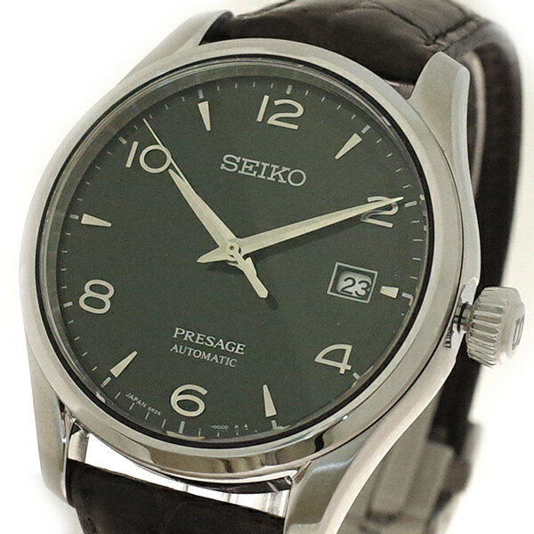 セイコー SEIKO 腕時計 SARX063 メンズ プレザージュ PRESAGE LIMITED EDITION 自動巻き グリーン ダークブラウン