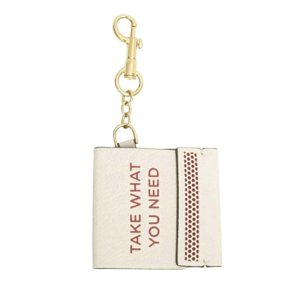 アニヤハインドマーチ ANYA HINDMARCH Take What You Need ブックマッチ・チャーム 199469 ユニセックス Chalk(チョーク)ブックマッチをかたどったレザー製のチャーム。お使いのバッグに取り付ければ、あなただけのバッグが完成します。付属のクリップでバッグの外側に下げて、あるいはキー・リングとしてもお使いいただけます。『Anya Brands』は、日ごろ見慣れているものを、ちょっと変わった視点で捉えなおします。さまざまな「ブランド」のパッケージ・デザインを用いたアイテムは、しばしば「コレクターズ・アイテム」となることも。初期のアイテムのいくつかは、ロンドン、ヴィクトリア＆アルバート博物館のパーマネント・コレクションとして収蔵されています。サイズ(約)チャーム：H6cm×W6cm×D1.5cm、全長：13cm素材やぎ革仕様※本製品は天然素材のため、一点ごとに表情が異なり、使うほどに風合い（シワや質感）が変化します。長くご愛用いただくため、「水濡れ、直射日光、高温」を避け、風通しの良い日陰で保管してください。、カラー：Chalk(チョーク)付属品ブランド純正BOX、クロスアニヤハインドマーチ ANYA HINDMARCH Take What You Need ブックマッチ・チャーム 199469 ユニセックス Chalk(チョーク)199469 ブックマッチ キーホルダー バッグチャーム レザー 並行輸入品 プレゼント ギフト Chalk(チョーク)ブックマッチをかたどったレザー製のチャーム。お使いのバッグに取り付ければ、あなただけのバッグが完成します。付属のクリップでバッグの外側に下げて、あるいはキー・リングとしてもお使いいただけます。『Anya Brands』は、日ごろ見慣れているものを、ちょっと変わった視点で捉えなおします。さまざまな「ブランド」のパッケージ・デザインを用いたアイテムは、しばしば「コレクターズ・アイテム」となることも。初期のアイテムのいくつかは、ロンドン、ヴィクトリア＆アルバート博物館のパーマネント・コレクションとして収蔵されています。Item Informationサイズ(約)チャーム：H6cm×W6cm×D1.5cm、全長：13cm仕様※本製品は天然素材のため、一点ごとに表情が異なり、使うほどに風合い（シワや質感）が変化します。長くご愛用いただくため、「水濡れ、直射日光、高温」を避け、風通しの良い日陰で保管してください。、カラー：Chalk(チョーク)付属品ブランド純正BOX、クロス