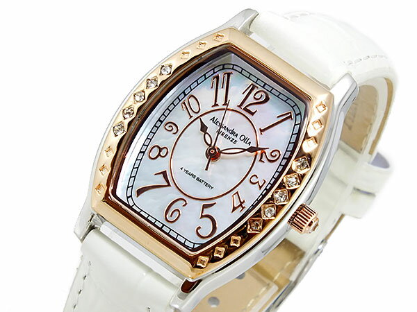 アレッサンドラ オーラ ALESSANDRA OLLA クオーツ レディース 腕時計 時計 AO-1850-WH