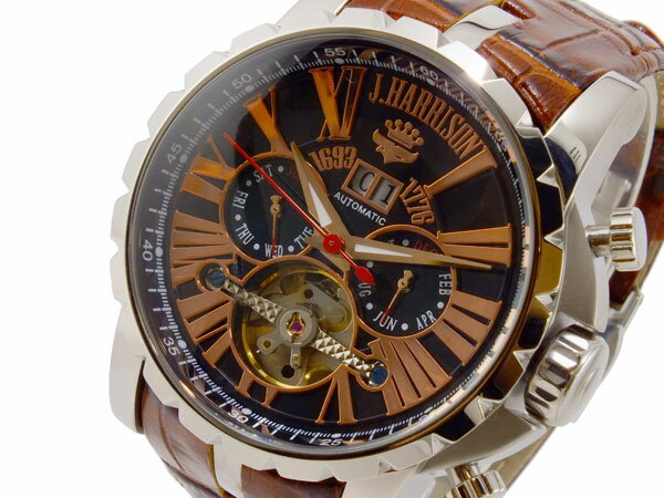 ジョンハリソン JOHN HARRISON 自動巻き メンズ 腕時計 時計 JH033PK【送料無料】
