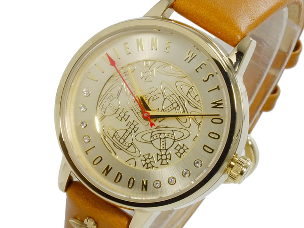 ヴィヴィアン ウエストウッド VIVIENNE WESTWOOD クオーツ レディース 腕時計 VV114GDTN【送料無料】