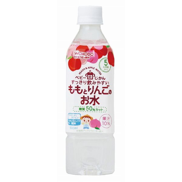 和光堂 ベビーのじかん ももとりんごのお水 500ml 5ヶ月頃から アサヒグループ食品