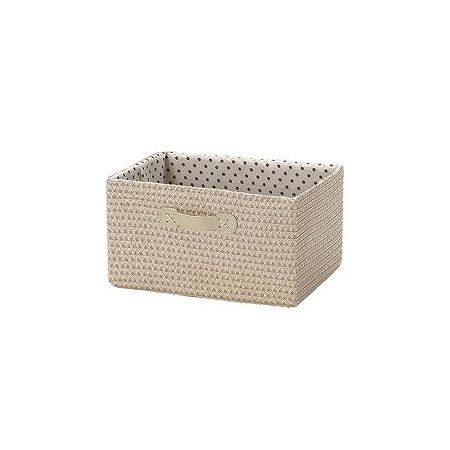 Plastic - ちどり産業 PP バスケット カラーボックス対応 フルタイプ モノトーン ナチュラル 13-90NA収納 シンプル (代引不可)【送料無料】