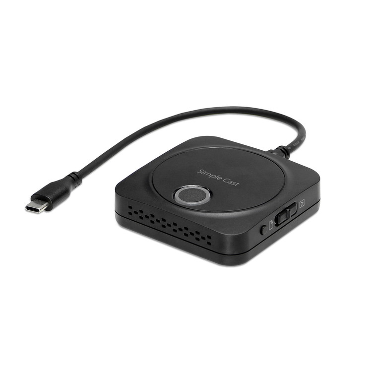 プリンストン ワイヤレスプレゼンテーション Simple Cast2【受信機×1台+送信機USB Type-C×2台セット】PTW-SPCAST2【送料無料】