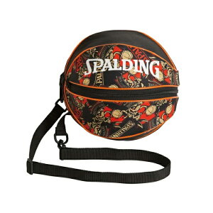 SPALDINGスポルディングバッグボールバッグバックスバニー49-001BBブラック×レッドバスケットボール1個収納ボール収納