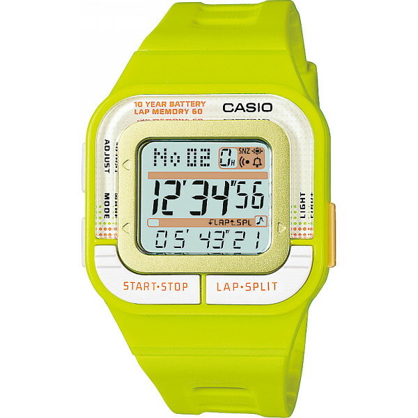 CASIOカシオスポーツギア腕時計ライムグリーン装身具婦人装身品婦人腕時計SDB-100J-3AJF(代引不可)