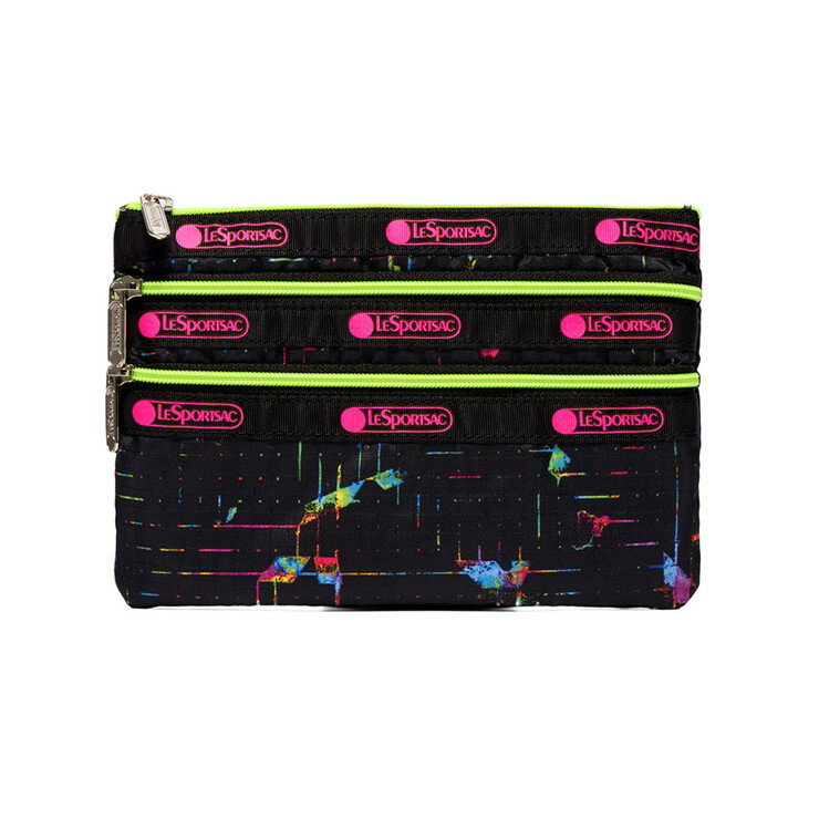 LeSportsac ポーチ 3-ZIP COSMETIC 7158 レディース FUSE E312 レスポートサック【送料無料】のサムネイル