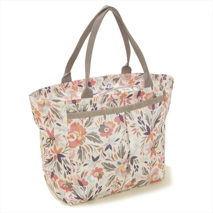 LeSportsac トートバッグ SMALL EVERYGIRL TOTE 7470 レディース PAREO SAND E265 ベージュマルチ柄 レスポートサック【送料無料】